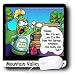 Londons Times Health and Vanity Trends Cartoons - Mountain Valley Girl Of Hot Springs Arkansas - Mouse Pads