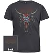 Lynyrd Skynyrd - Rebel Skull Overdyed T-Shirt