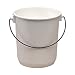 Nalgene 7012-0080 White Polypropylene Graduated Lab Bucket, 7.6L Capacity