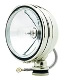 KC HiLiTES 1239 Daylighter 100-Watt Stainless Steel Long Range Halogen Light