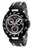 TISSOT Watch:Men's T-Race Chronograph Black Ion Plated Stainless Steel