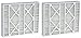 Maytag Dpfpc16x22x5=Dmt 2 Pack Replacement Filter 16" X 22" X 5", Merv 8