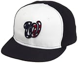New Era MLB Youth Washington Nationals 2011 Stars And Stripes 5950 (White/Scarlet, 6 5/8)