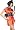 Womens Adult Sexy Asian Geisha Girl Outfit Chinese Costume with China Doll Wig Red Mini Dress
