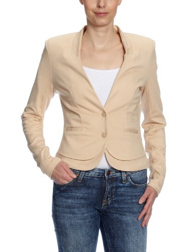 VERO MODA Damen Blazer, 10075897 Lindas Short Blazer, Gr. 34, Beige (IVORY CREAM) Preisvergleich
