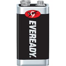 Energizer Eveready Super Heavy Duty Battery, 9 Volt Size (Pack of 18)