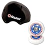 Razor RipStik Casterboard Blue Replacement Wheels and Helmet Bundle Youth (Recommended Ages 8-14)