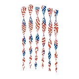 Six American Flag Twirlers - Style 35371