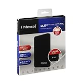 Intenso Memory Blade 500GB externe Festplatte (6,4 cm (2,5 Zoll), 5400rpm, 8MB Cache, USB 3.0) schwarz