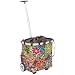 Reisenthel Carry Cruiser- Rolling Tote with Telescoping Handle, Floral Multi