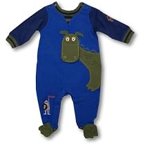 LeTop Baby Boys Footed Coverall ~ Dragon