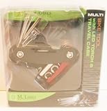 M. Louis Accessories Multi Bike Tool with LED Torch & Travel Case