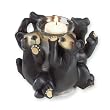 Dancing Bears Candle Holder