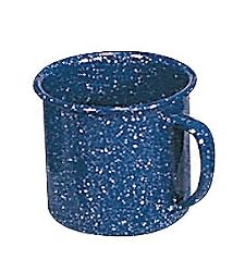 Enamel Coffee Mug, 10oz Enamel Coffee Mug 10oz