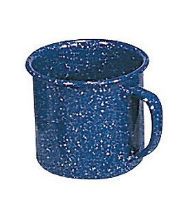 Enamel Coffee Mug, 10oz Enamel Coffee Mug 10oz