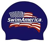Finis Swim America Design Silicone Swim Cap