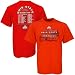 Nike Ohio State Buckeyes Red 2008 Football Schedule T-shirt
