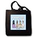 Matthew 13 44-52 confused disciples - Black Tote Bag 14w X 14h X 3d