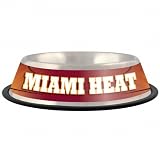 Miami Heat Stainless Steel Dog Bowl