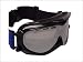 Divine FROST Snow Goggles - Shiny Glass Frame/Silver Flash Smoke Lens