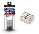 MAGCRAFT  Magnets - 1/2 x 1/2 x 1/8 Rare Earth Block, Package of 10