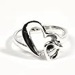 Sterling Silver Ring - Heart - Size: 5-9 Sterling Silver Ring - Heart - Size: 5-9