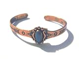 BABY Copper Cuff Magnetic Arthritis Bracelet WITH TURQUOISE