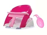Dreambaby Deluxe Bath Seat - Limited Edition Pink Edition with Free Water Scoop