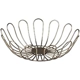 Spectrum Diversified 21978 Bloom Fruit Bowl, Satin Nickel