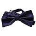 Alizeebridal Men's Solid Formal Banded Bow Ties 17-color Available