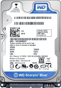 NEW 500GB SATA 8MB 5400RPM - WD5000BPVT