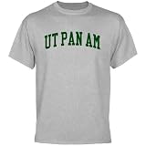 NCAA Texas Pan American Broncos Basic Arch T-Shirt - Ash
