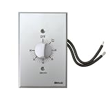 Woods 59719 Gray 60 Minute In Wall Spring Wound Countdown Timer