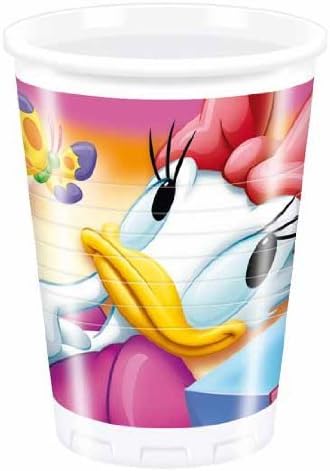 Daisy Duck Party Plastic Cups x 10