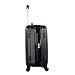 Travelers Club Madison Hardside Expandable Spinner Luggage, Black, Carry-On 20-Inch