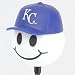 Kansas City Royals Baseball Cap Antenna Topper