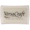 Tsukineko Full-Size VersaCraft Fabric and Home Decor Crafting Pigment Inkpad, White