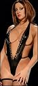 Leather Lingerie Teddy Leather Sling Teddies.