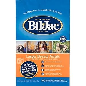 BIL-JAC 319067 Large Breed Select Dry Food for Dogs, 30-Pound