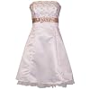 50′s Strapless Satin Formal Bridesmaid Prom Dress