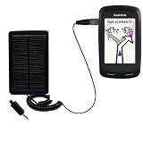 Solar Powered Rechargeable External Battery Pocket Charger for the Garmin EDGE 800 - uses Gomadic TipExchange Technology