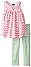 Mud Pie Little Girls' Crab Racerback Tunic and Legging Set