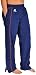 Russell Athletic Womens Warmup Mesh lined Running, Jogging, Windbreakers Gym/Track Pant, Navy/Orange, L