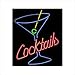 Cocktails Martini Neon Sign