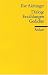 Ilse Aichinger �Dialoge, Erz�hlungen, Gedichte�