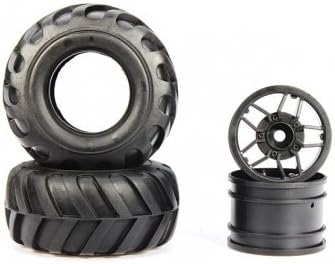 Upgrade Tyre With Hub 2Pcs For HBX 1/24 Mini Off-road