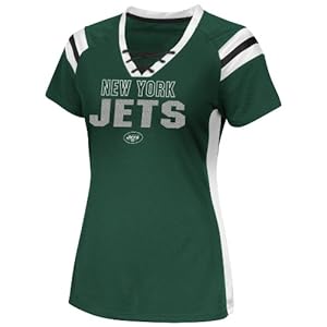NFL New York Jets Women's Draft Me VI Jersey, Dark Green, Small
