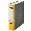 Leitz 10805015 Ordner Standard 180�, mit Schlitzen, A4, breit, gelb