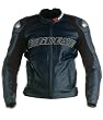 DAINESE SANTA-MONICA BLACK PERFORATED LEATHER JACKET!58