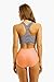 Creabygirls Womens High Waist 2 Piece Bikini Swimsuit Spa Swimsuit